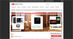 Desktop Screenshot of comm-tec.de