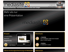 Tablet Screenshot of mediasite.comm-tec.de